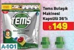 TEMS BULAŞIK MAKİNESİ KAPSÜLÜ 36'LI